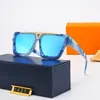 مصمم النظارات الشمسية الصيف سيدة أزياء الشاطئ النظارات الشمسية الرجال كامل الإطار إلكتروني تصميم مستطيل نظارات عالية الجودة