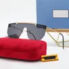 Neue Luxus-Herren-Designer-Sonnenbrille Vehla Eyewear Fahren polarisierter Augenschutz einteiliges Design Schild Gesichtsmaske Modeelement Spiegeldruck Wrap-Stil
