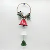 Рождественские украшения Bell Red White Green Metal Dingle Bells дерево висячие подвесные украшения орнамента для Homechristmes