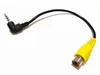 Kabels, 4 Pole 2.5mm Stereo-aansluiting Plug aan RCA Vrouwelijke adapter voor GPS AV-IN-converter Videokabel ongeveer 20cm / 10pcs