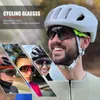 Män cykelglasögon UV400 Mountain Sports Cycling Eyewear Road Cykel Sunglasse Protection S 220523