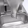 Automatisk fryst yoghurtfruktblandning Maskin Swirl Ice Cream Machine
