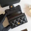 Fashion Women Clutch Wormet Real Leather Coin Borse Lady Lady Designer Portafoglio Portafoglio Creed Credit ID Card Holder