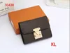 Designer di lusso Portafogli Fashion Short ZIPPY Wallet Monograms Classic Zipper Pocket Pallas Bag Zip Portamonete 3043 # hyt-98