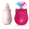NXY Vibratori Bundle Sale Rose Sucking Vibratore alla lingua che lecca G-Spot Stimolatore Clit Sucker Vagina Massager Giocattoli del sesso per le donne 220427
