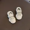 barn Casual Pojke Flickor Mode Sneakers Festplattformar Pappa nya äkta läder sportskor för barn storlek 21-37