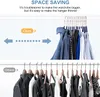 Velvet niet-slip pak hanger slanke ruimte besparen