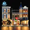 Block YeaBricks LED Light Kit för 10255 Montering Square Building Blocks Set Inkluderar inte Model Bricks Toys Children T230103