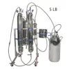 Lab Supplies 2LB 5LB BHO Closed Loop Extractor Stainless Steel Material Used To Extract Materials From Plant Leaves