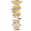 Party Decoration 2M Multicolor Gold Silver Paper Garland Strip Banners Curtain For Christmas Baby Shower Rectangle Hanging Room