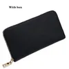 Two styles Designers Classic Standard Wallets Box Packaging purse Handbag Credit Card Holder Fashion Men And Women Clutch wristlet walket With multicolor P406