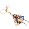 Porte-clés Mode Mignon Poupée Porte-clés Pour Clés Femmes Fille Sac À Main Téléphone Anneaux Décoratifs Charme Pendentif Bijoux Trouver Accessoires Enek22