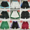 Stitched 2022 New City Casual Sport Basket Shorts TOP Kvalitet Sportkläder Andas Gym Träning Strandbyxor Träningsbyxor Kort Mans storlek S-XXL