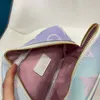 Impresión clásica Mujeres Bolsas cosméticas de calidad superior Bolso de gradiente Diseñadores de lujos Shouder Crossbody Bolsa de cuero genuino Messenger L218E