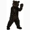 Performance Plush Bear Mascot Kostym Halloween Jul Tecknad Karaktär Outfits Suit Advertising Leflets Clothings Carnival Unisex vuxna outfit