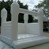 Коврики белый прыжок с надувным надувным надувным замком взорвать лунную дорожку прыжковых домов для взрослых и детей для свадебной вечеринки 794 E3