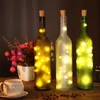 Strings 5pcs 2M Wine Bottle Lights String Fairy Light Cork Copper Wire Led Garland Decor Wedding Festival PartyLED