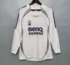 Retro Real Madrid voetbalshirt met lange mouwen Voetbalshirts GUTI Ramos SEEDORF CARLOS 10 11 12 13 14 15 16 17 RONALDO ZIDANE RAUL 00 01 02 03 04 05 06 07 finale KAKA