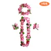 4st/Set Hawaiian Leis Garland Artificial Necklace Hawaii Flowers Leis Party Supplies Beach Fun Wreath Diy Gift Decor