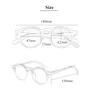 Fashion Sunglasses Frames Transparent Glasses Small Round Blue Light Vintage Acetate Eyeglass Women Prescription Men Gregory PeckFashion