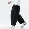 Pantaloni da uomo Pantaloni da uomo Lanterna a gamba larga Tuta tinta unita Casual Grandi arrivi primaverili e autunnali Sport Tidal CurrentUomini