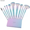 11pcs Make -upborstels Set Christmas Gift Foundation Oogschaduw Make -upborstels Cosmetisch zacht Synthetisch haar242M3824803