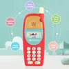 Oyuncaklar Öğrenen Bebek Cep Telefonu Oyuncak İngiliz Makinesi Işık Müzikal Bebek Telefonu Çocuklar Eğitim Bebekleri Telefon 220715