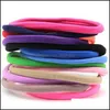 Headbands Hair Jewelry Chic Nylon Elastic Solid Headband Kids Diy Accessories Fashion Headwear Hairband For Children Drop Delivery 2021 Lrdi