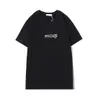 Letnia designerska męska koszulka z nadrukowanymi literami z krótkimi rękawami Top sprzedam luksusowe ubrania hip-hopowe