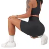 Kadın Şortları Seksi Yoga Kadın Fitness Taytlar Çapraz Bel Egzersiz Spor Bulutma Yüksek Belli Push Up Legging Sport 2022
