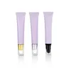 Garrafas de armazenamento frascos 20/30/50pcs 20g Matte Purple Cosmetic Soft Tube Fundação Bomba LOÇÃO DE GEL DE GELO DE MANTA DE MAÇÃO 20ML