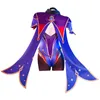 Genshin Impact Mona Cosplay Costume Game Outfits Dress Halloween Carnival Women Girl Uniforms