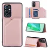 Business Pu Leather Phone Cases For OnePlus 9 Pro Soft TPU Frame Cover 9 Wallet Flip Card Slots Stand