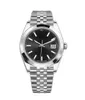 Męskie zegarki Rolx Factory Mężczyźni 2836 Sapphire Sapphire Waterproof 126300 126334 Zegarek na rękę Luminous3172637 XN659