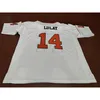 MIT Custom Men Youth Women Vintage BC LIONSS #14 Travis Lulay #33 Andrew Harris Football Jersey Size S-4XL eller Custom något namn eller nummer Jersey