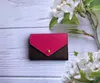 Factory Direct Sale Fashion Simple Short Wallet Three Fold Card Bag Ladies Boutique Gift case