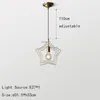 Pendant Lamps Modern LED Romantic Nordic Chandeliers Kitchen Accessories Home Lights High Quality Copper Hanging BedroomPendant