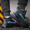 İş Çizmeler Güvenlik Çelik Burun Ayakkabı Erkekler 2022 Yeni Güvenlik Çizmeler Delinme Geçirmez Güvenlik Ayakkabı Adam Koruyucu Ayakkabı Yıkılmaz