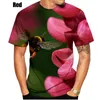 T-shirt da uomo Funny Bee 3D Nest Moda Uomo Donna T-shirt stampata TopDa uomo