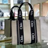 여자 쇼핑퍼 패션 토트 가방 가방 숄더 가방 여성 캔버스 우디 토트 핸드백 지갑 소형 중간 큰 고품질 핸드백 도매