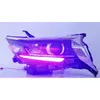 トヨタプラドのためのヘッドライトLEDリアランプの起動アニメーションの動的な日中のランニングライト組立ヘッドランプ照明アクセサリー