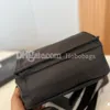 Yüksek kaliteli erkek kadın naylon çanta çanta siyah beyaz rhinestone cüzdanlar tasarımcı omuz crossbody çanta multi pochette 3pcs wall270i