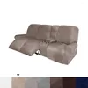 Pokrywa krzesła 3 -osobowa zamszowa sofa rozkładana z kubkiem w stylu kubka leniwy leniwy chłopiec slipcover salon klimatyzacja