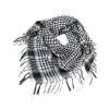 Arafat arabskie szaliki sport na świeżym powietrzu Arab Arab Tactical Tactical Ovics Keffiyeh Lekkie wojsko shemagh palestyna unisex tassels Soft Stripe Scalf Square 95cm 95 cm