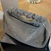 Fashion Rhinestones Evening Clutch Bag For Women Shiny Dinner Party Wedding Purse Handbag Designer Female Underarm Shoulder Bag