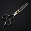 Pipe Brand 5560 tum 440C Barber Hair Cutting Scissors 62HRC Fin Polering Rostfritt stål Professional4298908