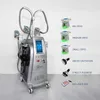 Dispositivo de mesoterapia de três cabeças Silicone Pressão Negativa Ice Sculptor RF Cryo Body 40K Cavitação slim machine