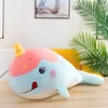 New Cone Whale Pillow Plush Toys Sleeping Doll