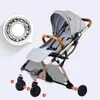 Baby Lightweight wózek Nowa moda Dzieci Pram Płaszczyzna USA au ru Hiszpania Francja za darmo