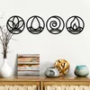 Four Elements Metal Black Iron Art Wall Decor Home Decor Metal Wall Art, Home Decor, Interior Decoration